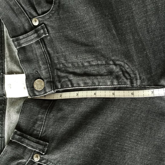 AGNES B- Sport b black straight leg jeans- Size 38 - Picture 5 of 10